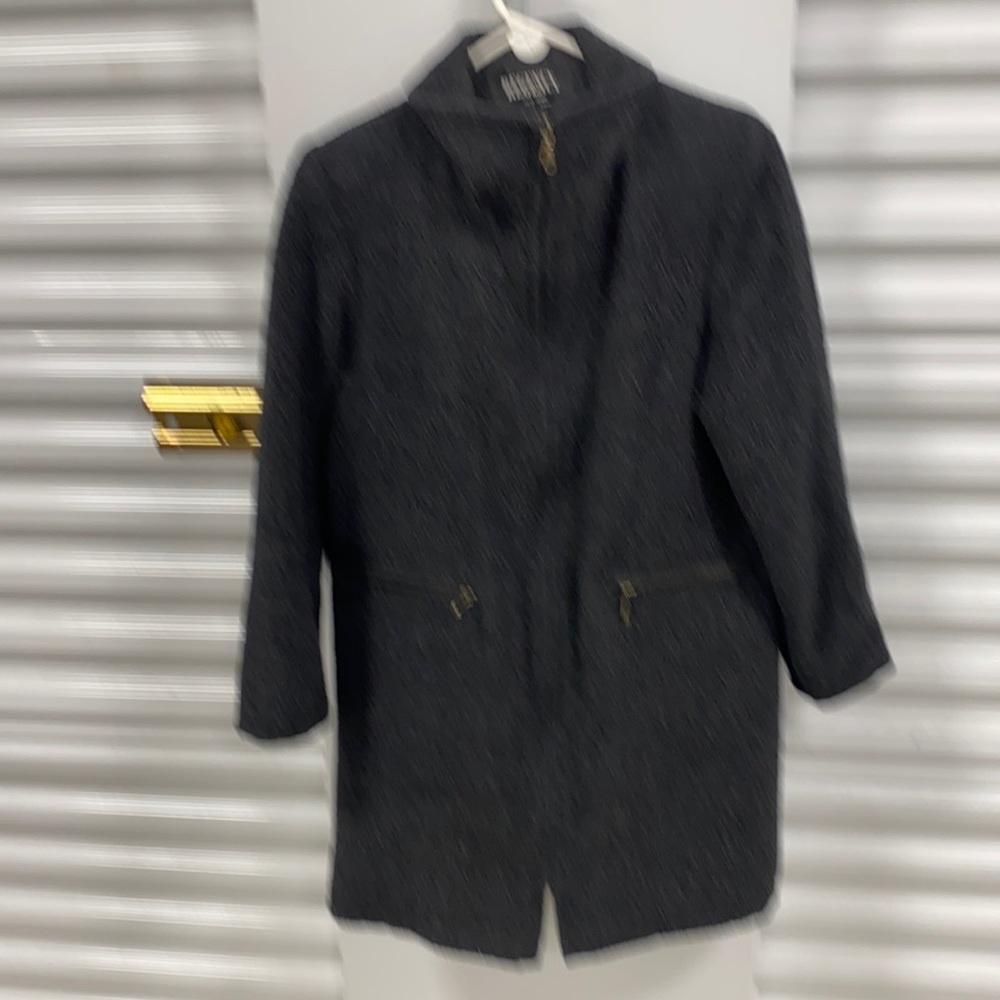 Regency of New York charcoal gray coat size 8